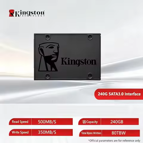 Kingston SSD Internal Solid State Drive A400 256GB 512GB SSD SATA III HDD Hard Disk for Laptop Deskt