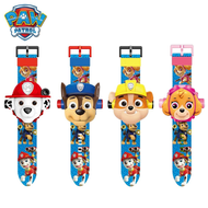 Kids toys Paw Patrol Toys Set 3D Projection Digital Watch Dog Puppy Patrulla Canina Anime Action Figures Model Toy Birthday Gift