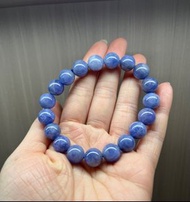 坦桑石水晶手串12mm+ Blue Bead Bracelet