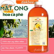 1000ml mật ong rừng hoa cà phê tây nguyên - nguyên chất - cam kết chất lượng tăng cường sức khỏe - c