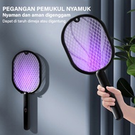 raket nyamuk listrik cas ori 3 in 1 Multifungsi Perangkap Nyamuk/raket nyamuk charger/Raket Nyamuk 2