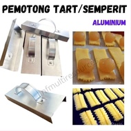 Pemotong Tart Nenas Pemotong Semperit Klasik Tart Cutter Biscuit 2.5 inci Aluminium Tin Pemotong Bis