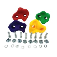 Isi10/Set Panjat Tebing Anak Poin Panjat Tebing Climbing Holds Anak Aneka Warna Wall Climbing Untuk 
