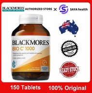 Blackmores BIO vitamin C 1000mg 150 Tablets reduce the severity and duration of common cold symptoms and support immune system health