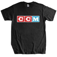 New fashion t-shirt cotton tees Ccm Logo Hockey Man T-Shirt men cotton tshirt mens brand tshirt male