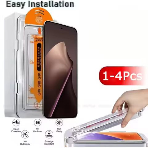 4/3/2/1pcs For Xiaomi 15T Pro Glass Xiaomi 15T Tempered Glass 9H HD Phone Full Cover Dust Free Scree