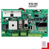 V33 / AGL  DC Build-In Receiver 330 / 433 mhz Autogate Swing Arm Control Panel Board PCB Panel