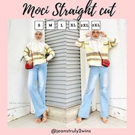 [LOOSE JEANS] 2WINS MOCI STRAIGHT JEANS FOR WOMEN