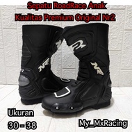 Original Nr2 Black Children's Shoes- Racing Shoes For Children full protector - premium Quality Chil