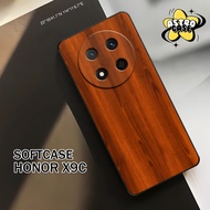 HP Case Honor X9C New Softcase Procamera Latest Honor Phone Case Wood Motif Quality Case - Honor - H
