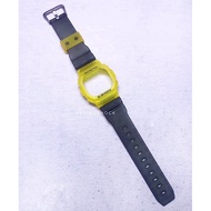 Bnb Gshock DW5600 LEMON SMOKE Strap Besel Casio G-shock