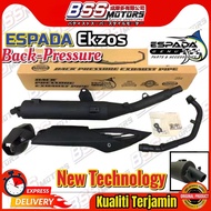 ESPADA Back Pressure 28MM Racing Exhaust Pipe Y15ZR Y15 RS150 RSX150 LC135 Cutting Standard Ekzos Mu