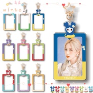 WINTE Acrylic Card Holder, TZUVELY MIVELY Kpop Twice Lovelys Keychain, JEONGVELY SAVELY CHAENGVELY J