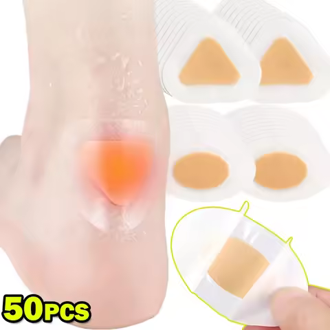 10-100Pcs Hydrocolloid Pads Dressing Heel Tape Anti-Wear Band-Aid Adhesive Bandage First Aid Kit Out