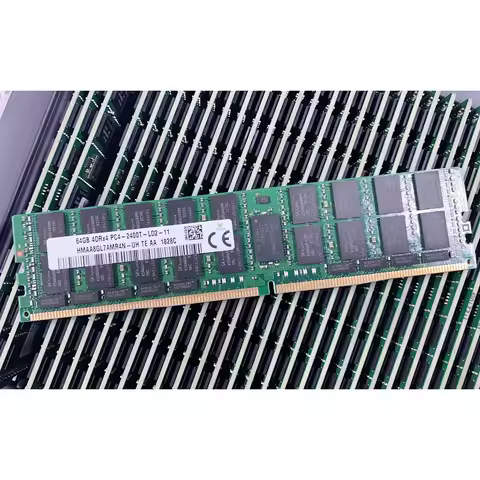 1 pcs RAM 64G HMAA8GL7AMR4N-UH Memory 64GB DDR4 4DRX4 PC4-2400T