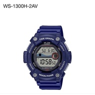 [2YEARS WARRANTY] Casio Men Watches WS-1300H Tide Graph Digital Watch WS-1300H-1AV WS-1300H-2AV WS-1