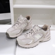 Kazima| New Balance 530 Milk Tea Gray Bean Paste Powder Elephant NB Color Pink Oatmeal MR530KOB