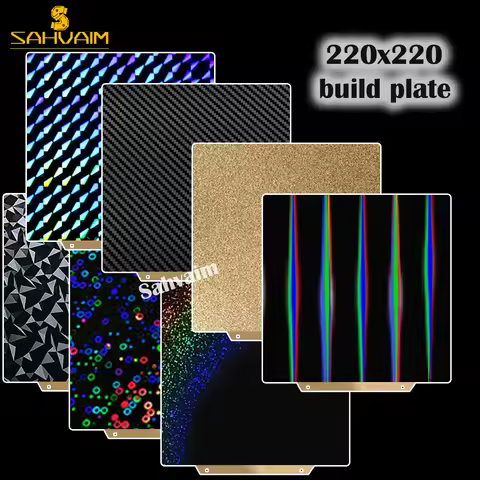 pey pet peo h1h pei sheet 220x220 build plate 220x220 plate anycubic for Artillery Genius/Pro/MK2/MK