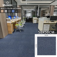 50x50cm floor mat carpet tiles self adhesive carpet tiles office flooring mats rug corridor mute mat