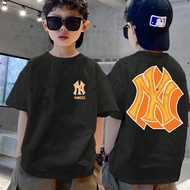 【220G 100%Cotton T-shirt】 NELLY baju budak t shirt round neck unisex size 2/3 to 12/13 2025 Kids T s