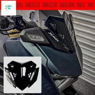 Motorcycle Windshield Front Deflector WindScreen for  XMAX125 XMAX250 XMAX300 XMAX 300 Grey Replacement Parts