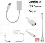 Cáp OTG chuyền dữ liệu Iphone Ipad dùng cho IOS 8-10.2 (trắng) Cáp USB OTG cho iPhone và iPad (Trắng