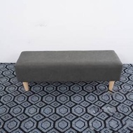 Hoo Toc HCM - Bench, mini sofa, living room waiting chair upholstered in brown fleece fabric DecorFa