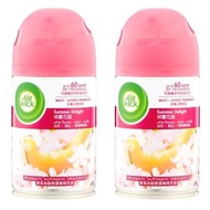 香氛自動噴霧機補充裝(可自噴) 175gX2（仲夏花語）粉色
