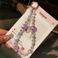 Crystal Phone Chain Hello Kitty Wrist Strap Phone Chain ccd Camera for Wealth Attraction kitty Cat P