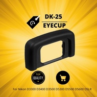 DK-25 Rubber Eyecup Eyepiece Replace DK-25 Viewfinder For Nikon D3300 D3400 D3500 D5300 D5500 D5600