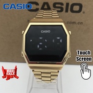 CASIO Touch Watch For Man Woman Original Japan Stainless Couple Square Smart Watch For Men Women COD