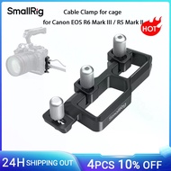 SmallRig R6 Mark III/R5 Mark II Cable Clamp for Cage for Canon EOS R6 Mark III / R5 Mark II Ensure S