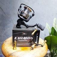 Shikari Egimon 2000 Fishing Reel SW Free Handle and Stand