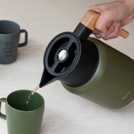 【2件79折】日本 Rivers JUG KEAT 真空保溫壺-橄欖綠