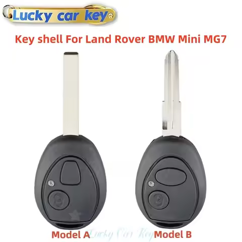 Lucky 2 Button Remote Car Key shell Replacement For Land Rover Sport LR3 Discovery2 TD4 TD5 For BMW 