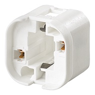 2 Pin 4 Pin Type PVC Accessory PLC White Lamp Holder, G24d & G24q