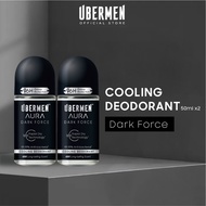 [NEW LAUNCH] 96 Hours Odour Protection Ubermen Aura Deodorant Roll-On 50ml x2