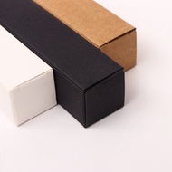 Kraft paper box black card box white cardboard Box For cosmetic packaging Gift Bag