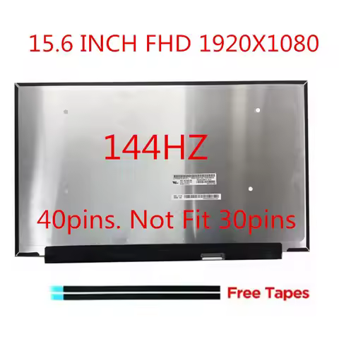 N13295-001 For HP Victus 15-fa0031dx 144hz Display 15.6" FHD LCD Screen 15-FA0031 1920x1080 40pin