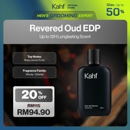 Kahf Revered Oud Eau de Parfum 100 ml Long-Lasting Fragrance (EDP) - Oud and Amber Scent