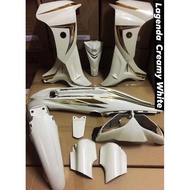 coverset yamaha lagenda 110 , 110Z dan 110ZR HLD Full creamy white