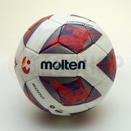 ️️ลูกฟุตบอล Molten F5A5000-TL1 เบอร์5 ลูกฟุตบอลหนัง PU ชนิดพิเศษ รุ่น Official Match Ball ใช้แข่งเกมส์ไทยลีคสินค้าออกห้าง ของแท้ ️️ As the Picture One