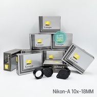 กล้องส่องพระ Nikon-A 10X-18mm. Japan บอดี้พลาสติก สีดำ