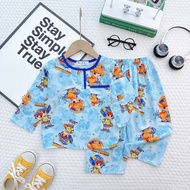 Đồ bộ tole mặc nhà bé trai tay dài quần dài chất tole mịn đẹp tole Mai Anh [Tiệm nhà Châu Vy]