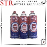 SGas Butane Fuel Gas Cartridge 3 Cans a Pack