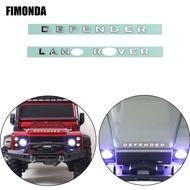 2PCS TRX-4 RC Car 3D Sticker LAND ROVER / DEFENDER Logo Sticker Label for Rc Crawler TRX4 RC4WD D90 