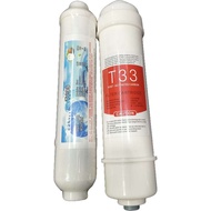 T33 Inline Carbon Filter for (100gpd / 400-600gpd)