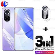 ฟิล์มไฮโดรเจล3 In 1 Huawei Nova 9ฟิล์มป้องกันหน้าจอสำหรับ Huawei Nova 9 8i 8 5G Nova 8 4G 8i 7se 7i 5T ฟิล์มป้องกันหน้าจอสำหรับ Huawei Nova 8 5G ไม่ใช่กระจก