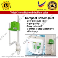 Toilet Bowl Bottom Inlet Valve Float Cistern Accessories Compact Bottom Inlet Adjustable Valve