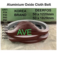 *Ada Stock* 4pcs Sanding Belt 50 x 1829mm (2”x 72”)  50x1220mm (2"x 48")KOREASandpaper Kertas Pasir